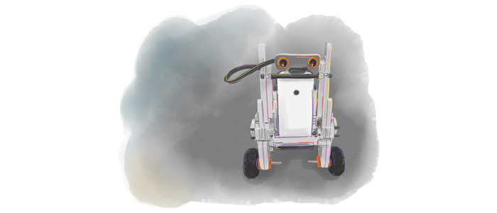 robot engineers illustration