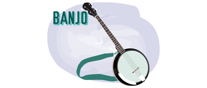 banjo illustration