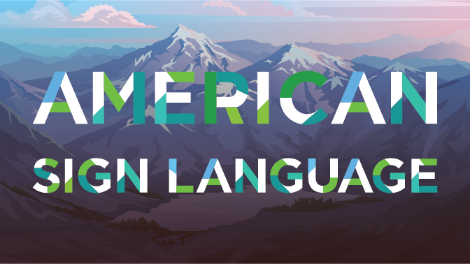American Sign Language illustration