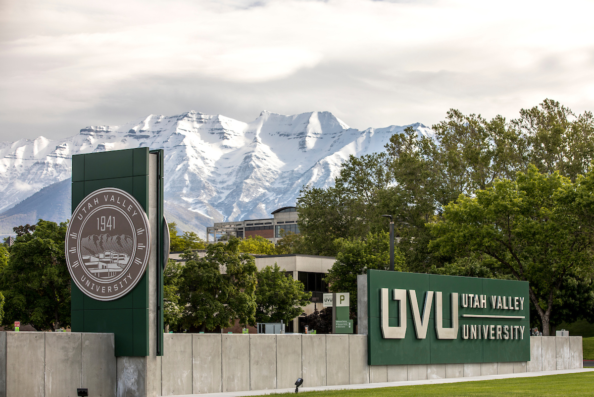 UVU Sign