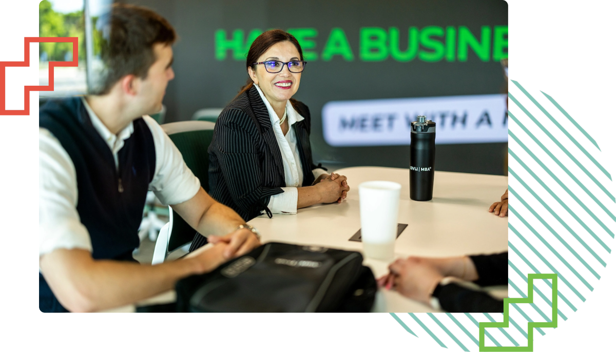 people in a meeting