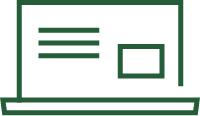 icon of a laptop