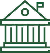 icon of a university building