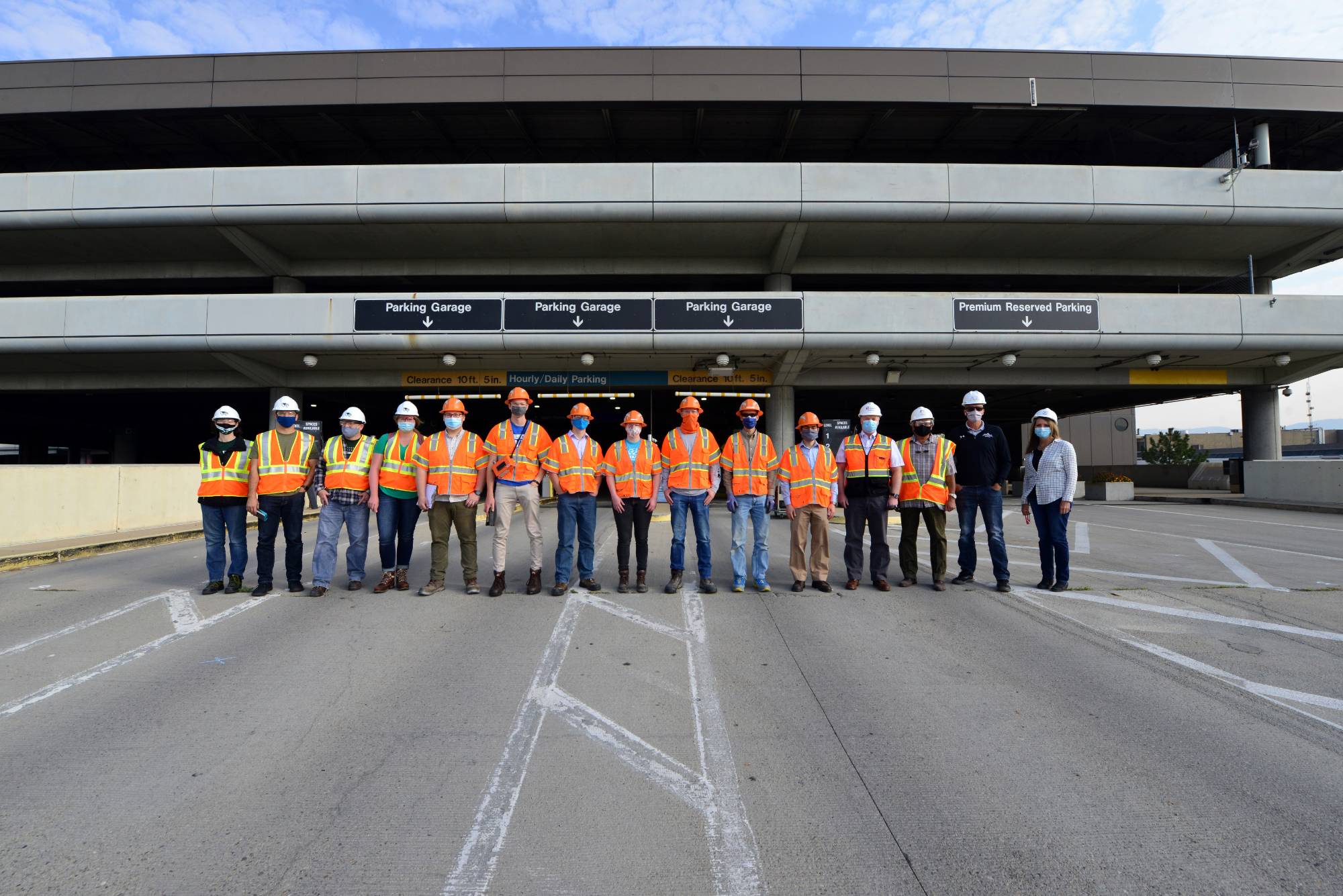 Engineering Professor Researching Unique Concrete in Salt Lake City Airport Parking Structure