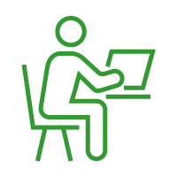 laptop user icon