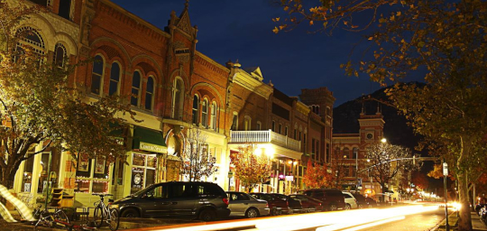 Shopping on Center Street