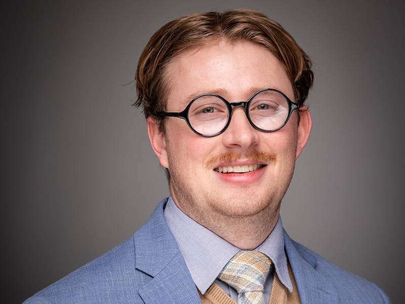 Potrait image of Jared Bradshaw, bachelor valedictorian