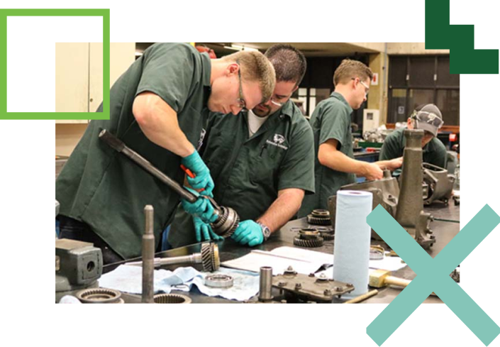 Automotive students