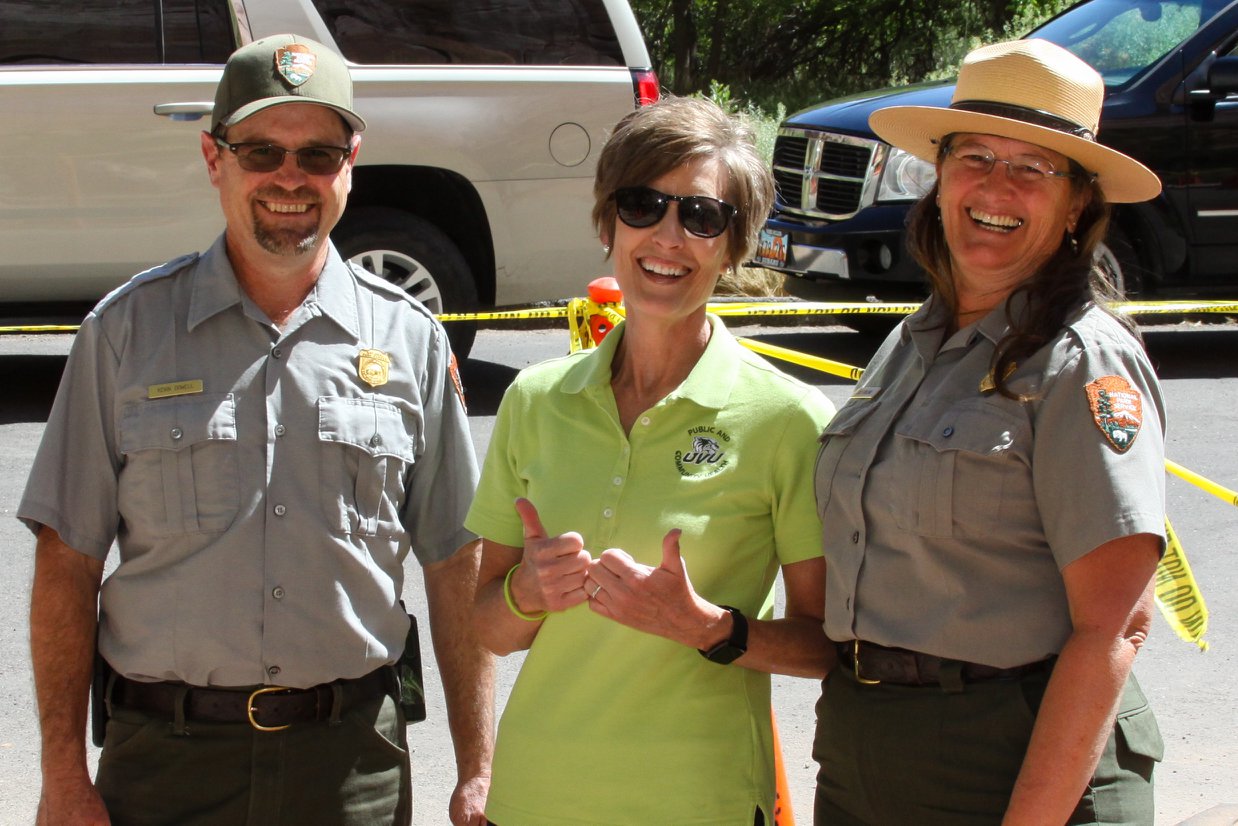 utah valley university public and community health department community outreach at the capitol reef field station