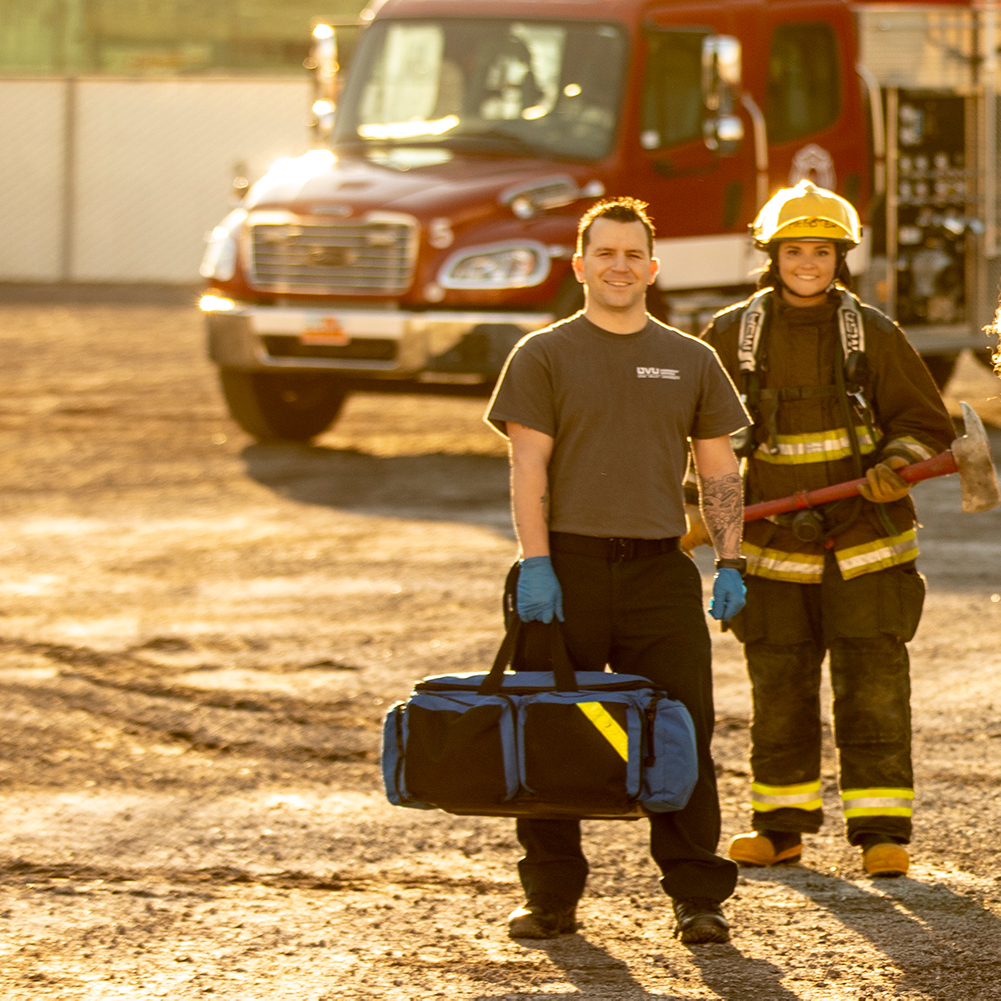 firefighter and paramedic