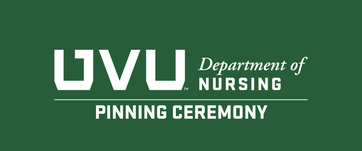 Nursing to Honor Valedictorian and Student Excellence Award Winners at Annual Pinning Ceremony