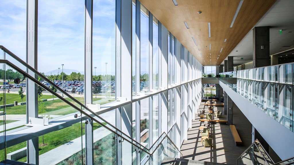 classroom building interior