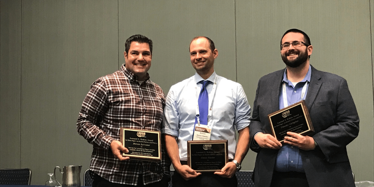 UVU Political Science Professor Receives Leonard S. Robins Award 