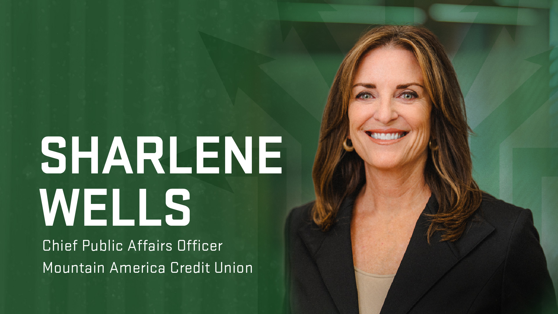 Degrees to Anywhere speaker Sharlene Wells; Chief Public Affairs Officer, Mountain America Credit Union.
