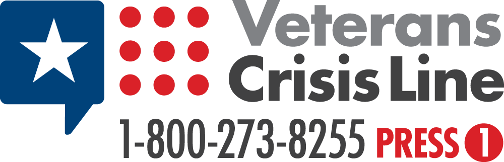 Logan River Academy logo Veterans Crisis Line Logo