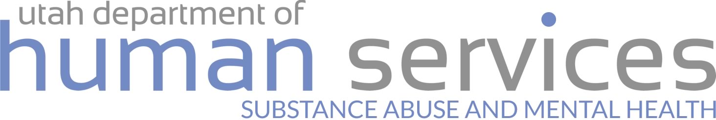Utah Department of Human Services Substance Abuse and Mental Health Logo Utah Department of Human Services Substance Abuse and Mental Health Logo