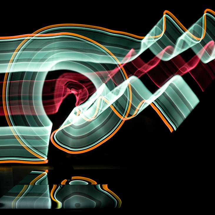 Art made with light