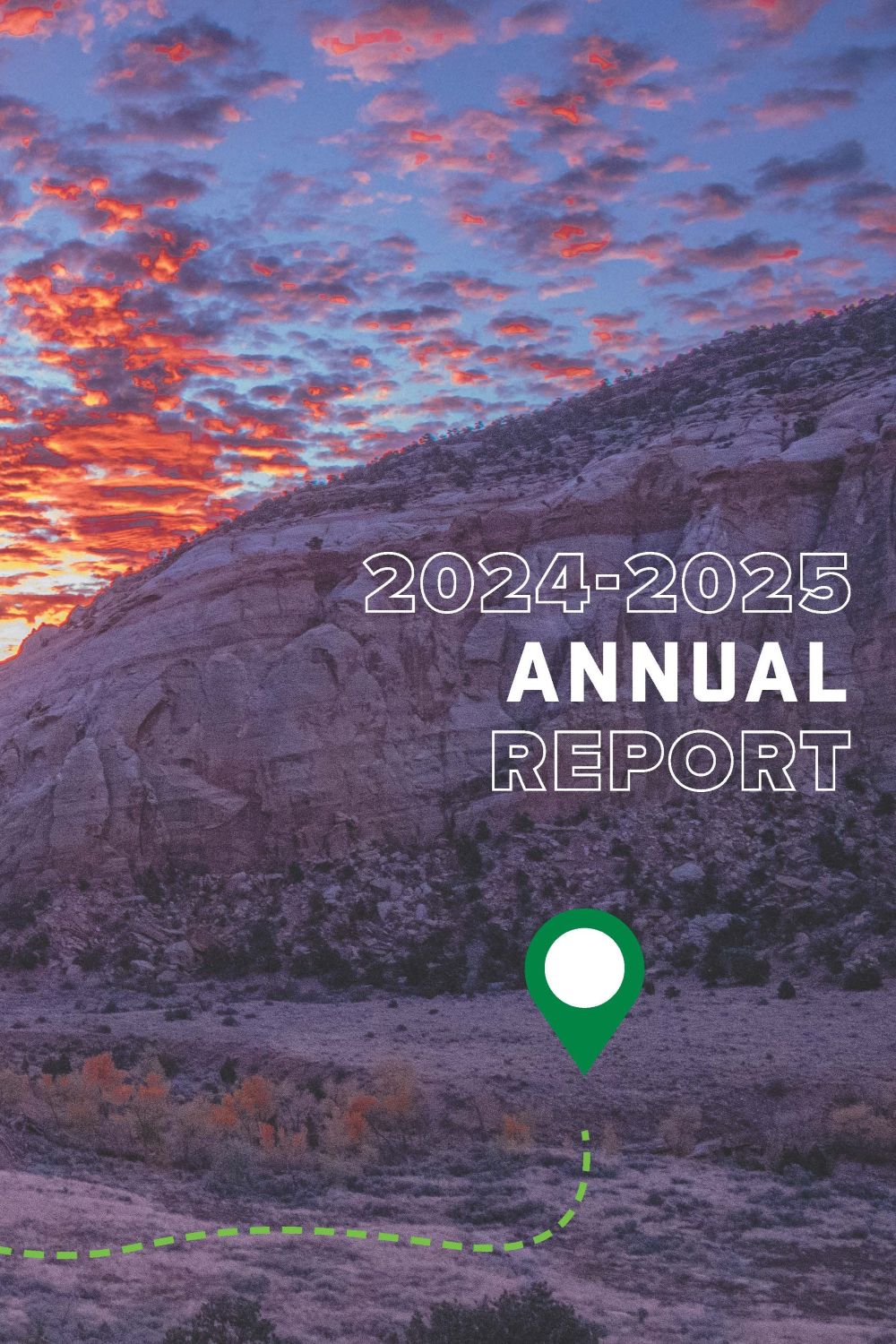 Annual report 24-25 front cover