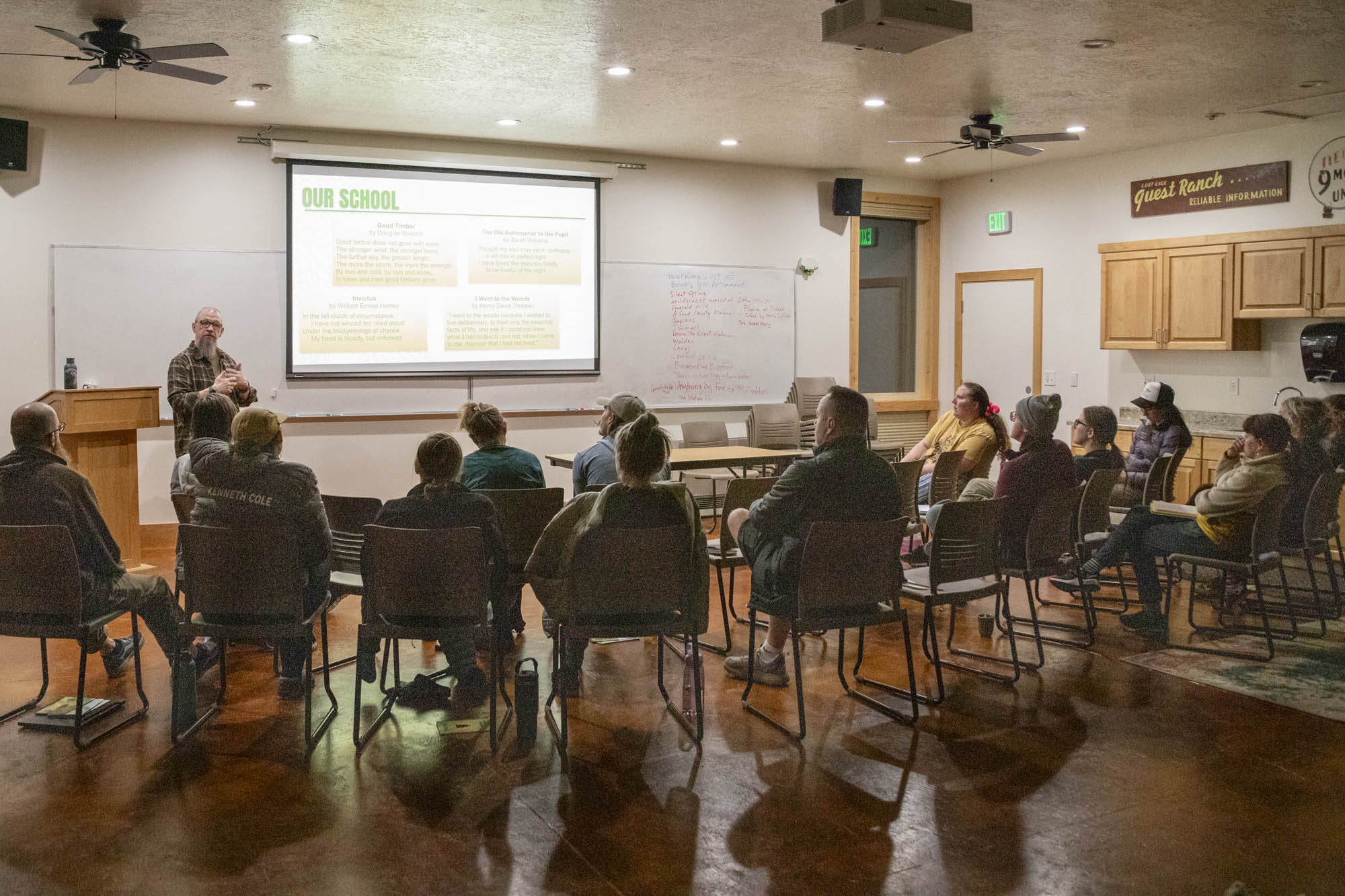 students in classroom