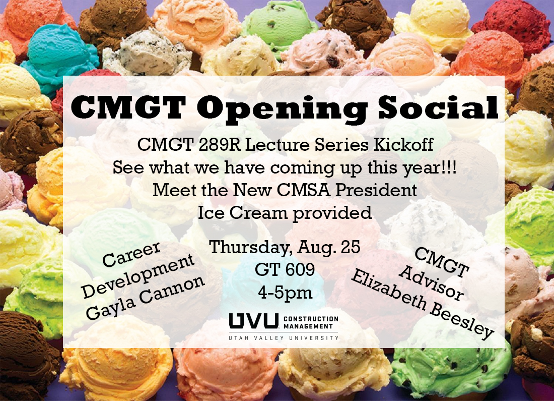 CMGT Opening Social