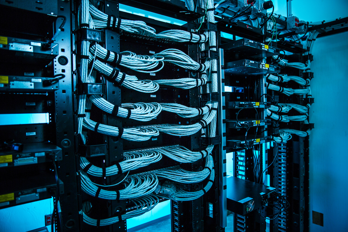 Image of a server room