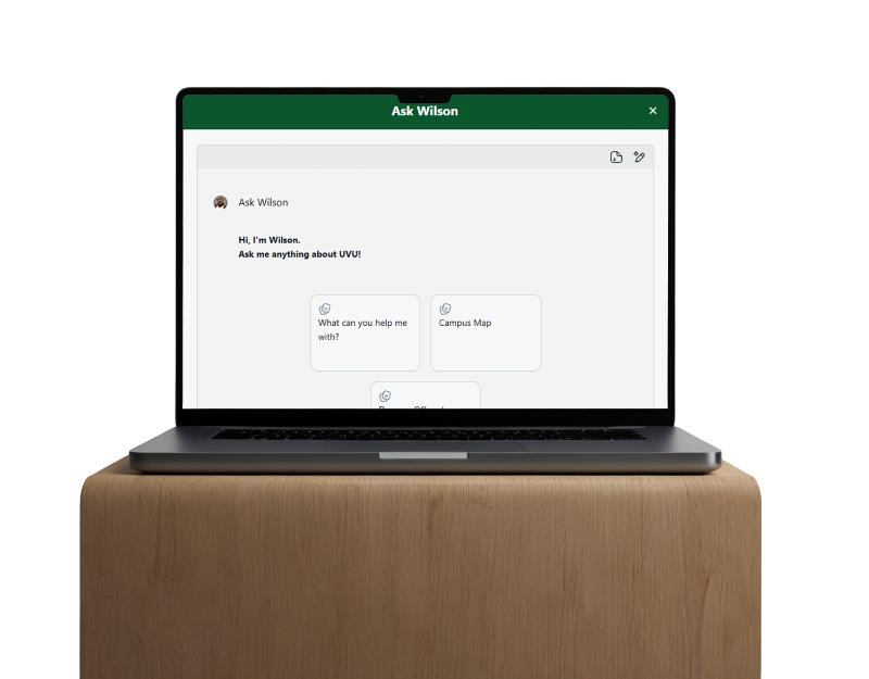 ask wilson ai screen