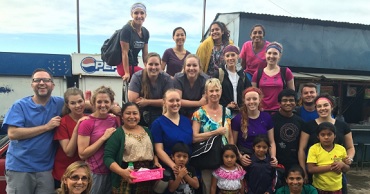 Group of students on Guatemala Humanitarian Trip