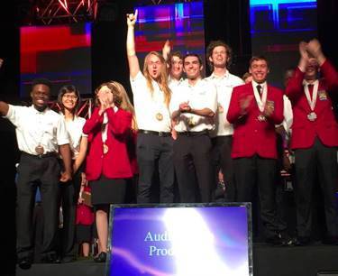 UVU Studernts Gold Metal Winners SkillsUSA
