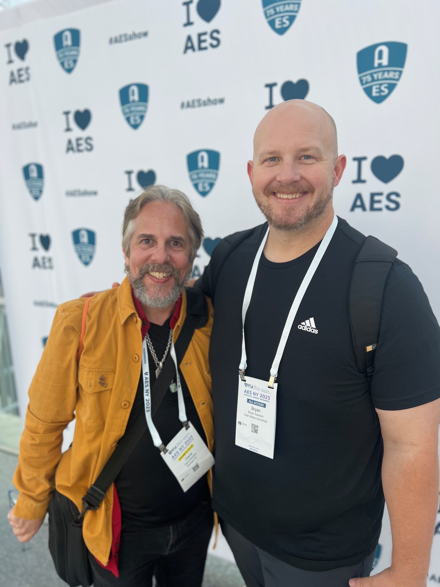Bryan with Dav Reitzas