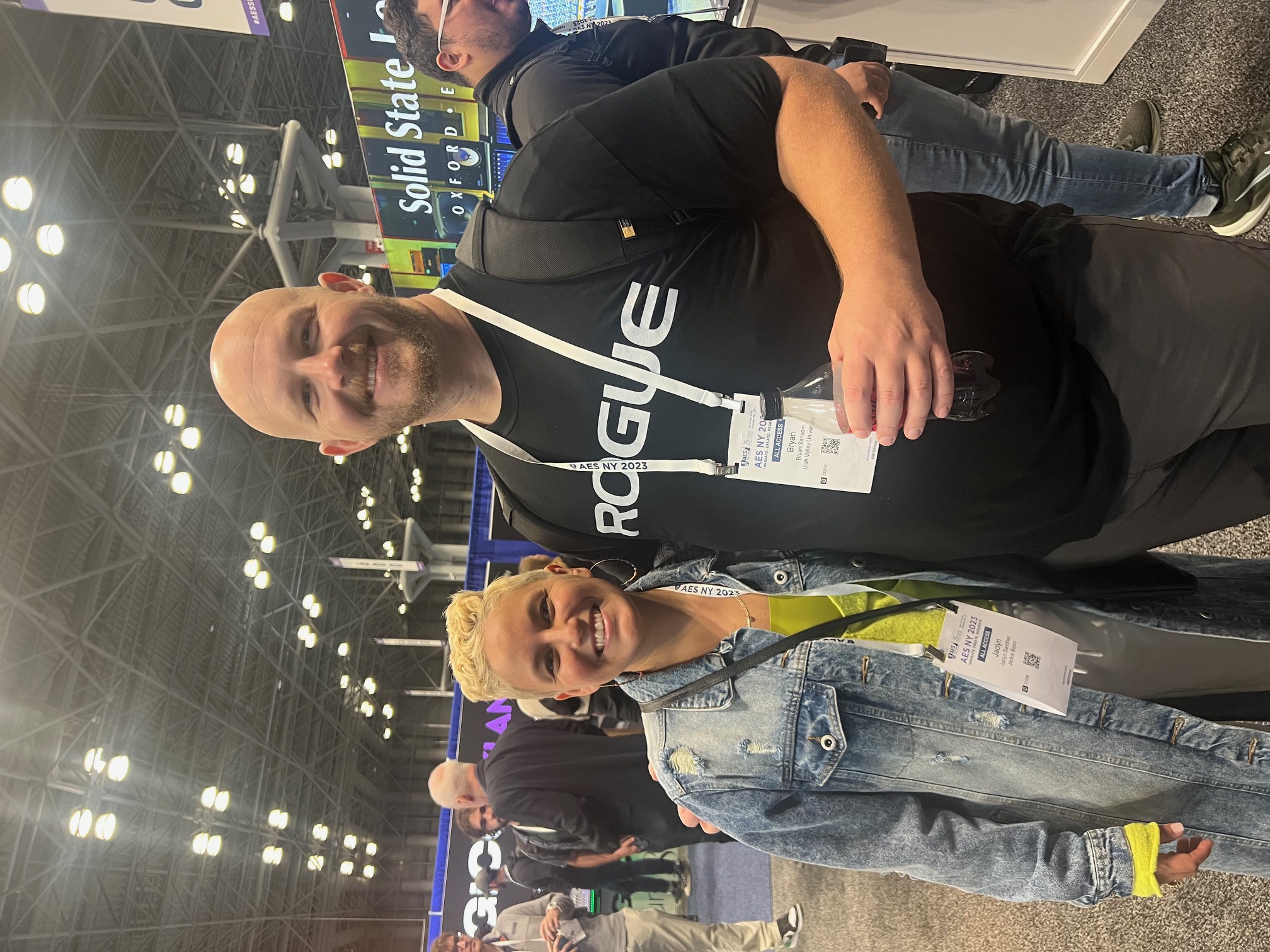 Bryan with Jackie Boom
