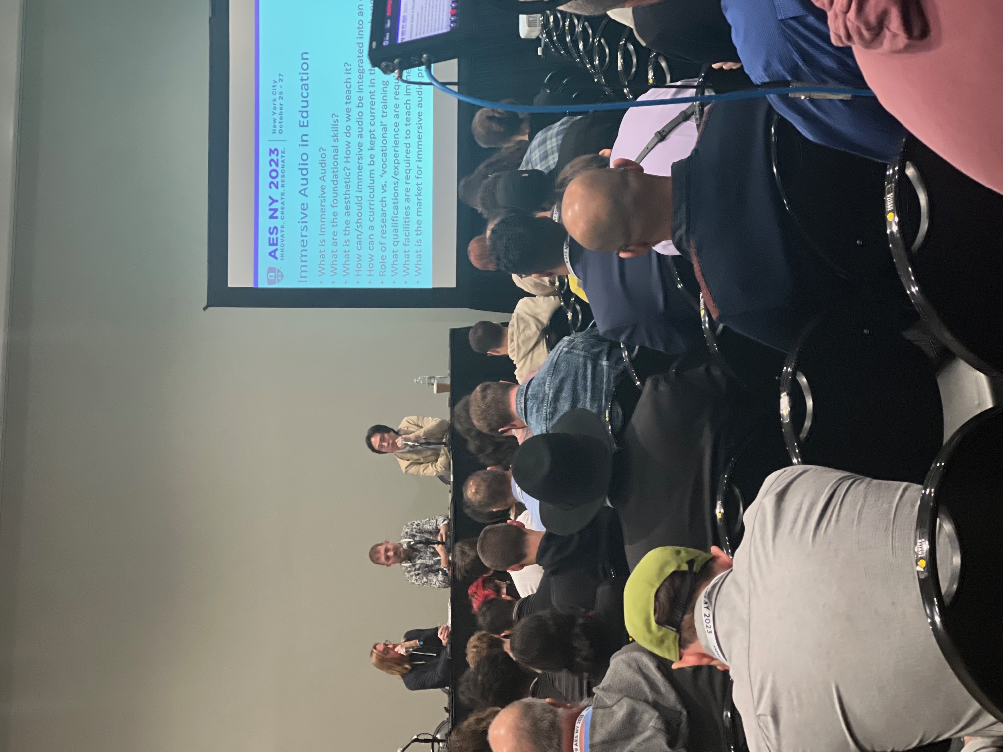 Immersive Audio Education Panel