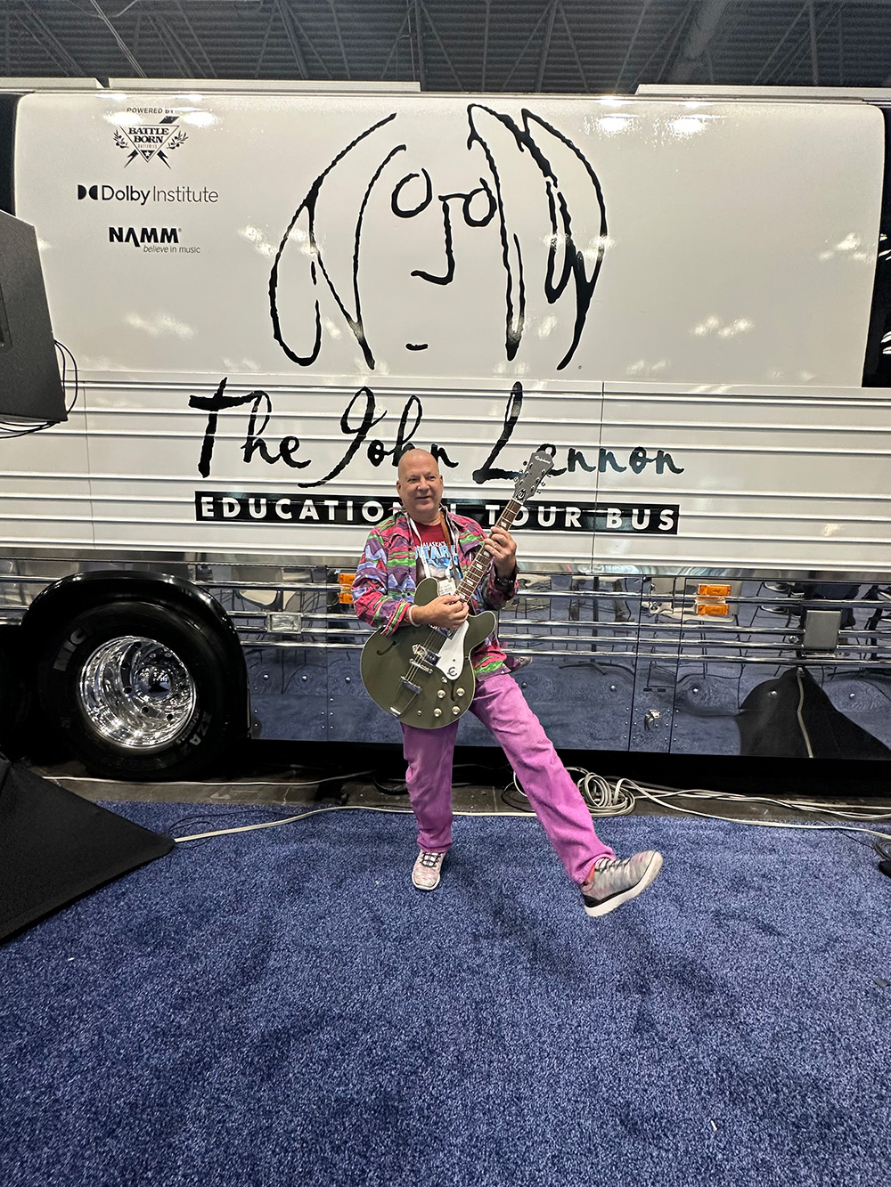 Mike Wisland at the convention