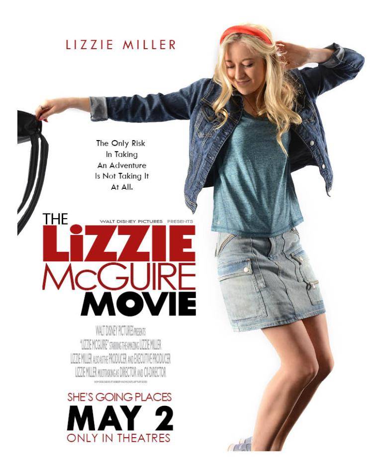Lizzie Miller on her recreation of the movie poster