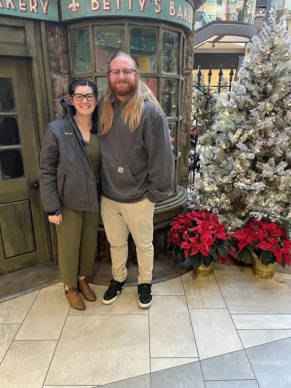 Chad and his wife