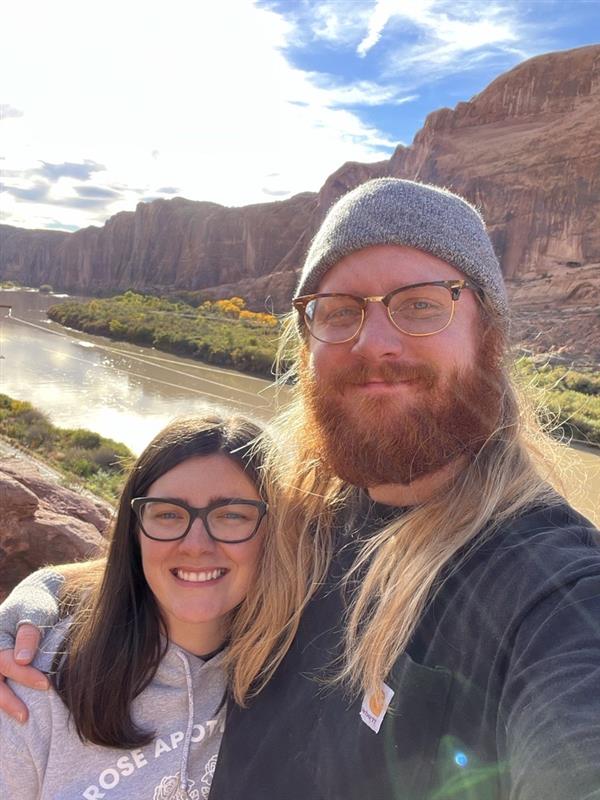Chad and his wife