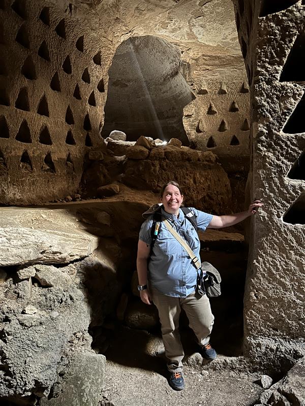 Emily Hedrick in Israel