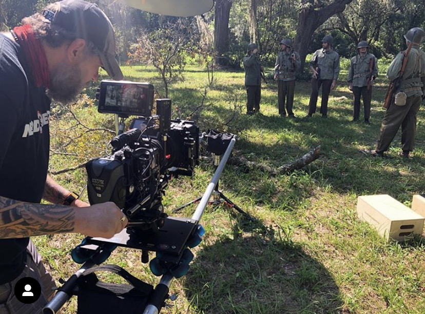 Kevin Smith filming