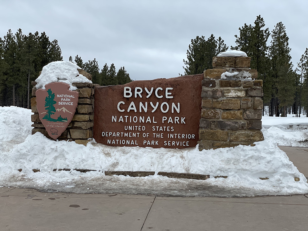 Bryce Canyon Sign