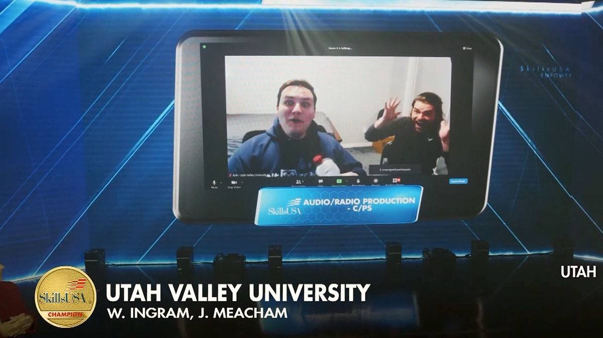 Congratulations UVU Digital Audio on Gold Medal Win!