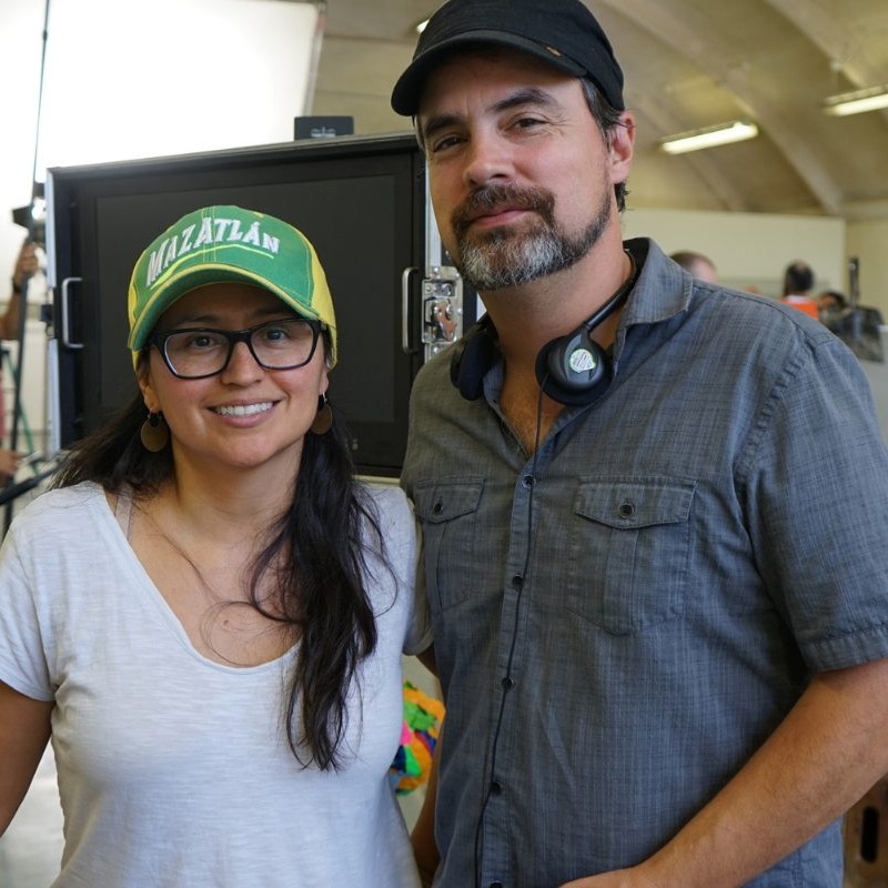 Cristina Ibarra and Alex Rivera