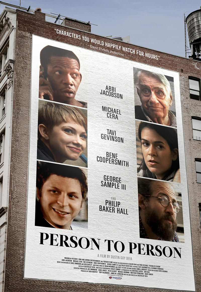 Person to Person Movie Poster