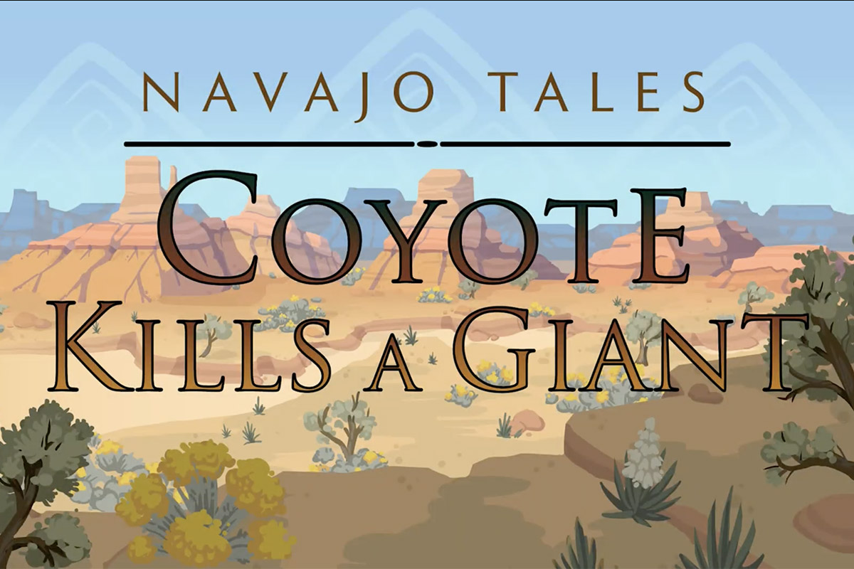 Navajo Tales: Coyote Kills a Giant