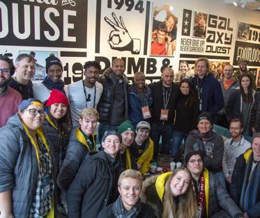 UVU students with director James Ponsoldt 