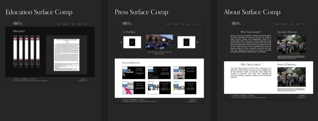 surface comps