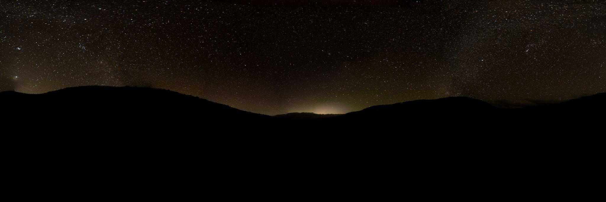 starry night sky