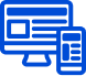 computer and tower icon