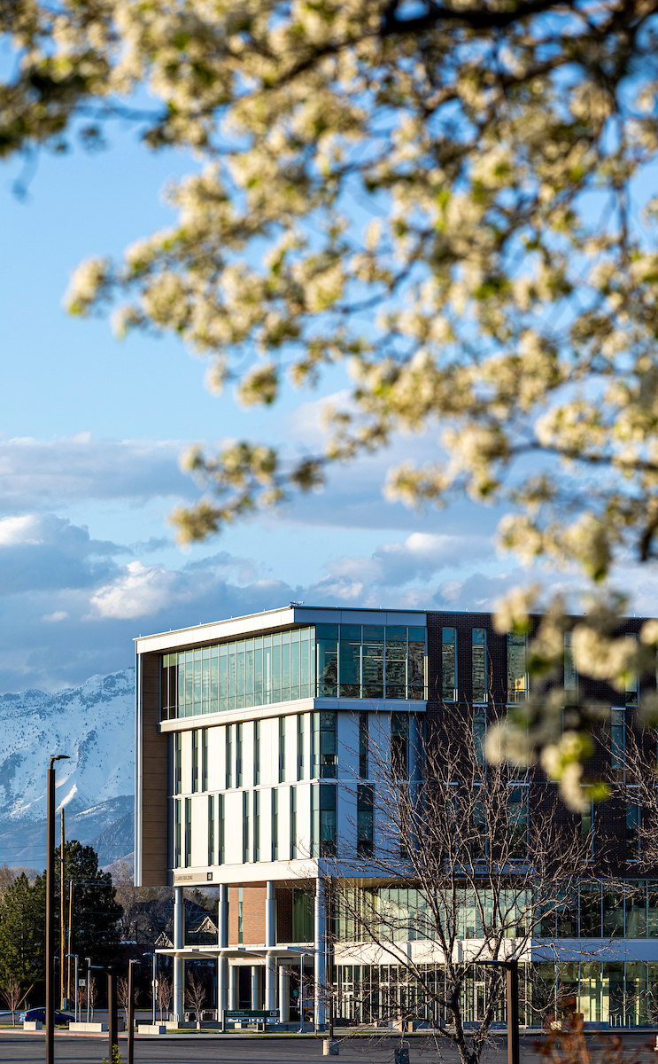 Spring on UVU campus.