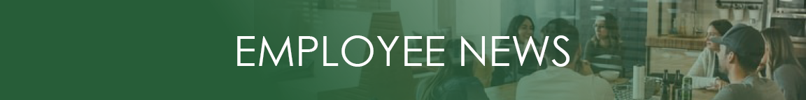 Employee news header image.