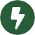 Lightning bolt icon