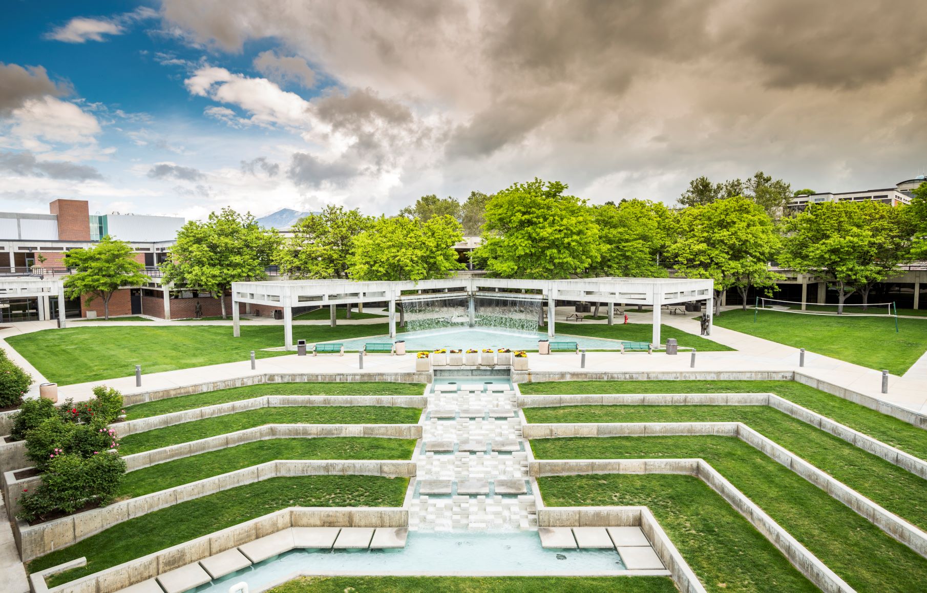 UVU Main Campus Courtyard